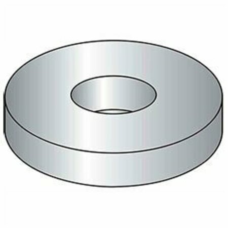 TITAN FASTENERS 2-1/4in Flat Washer - USS - 2-3/8in I.D. - .193/.248in Thick - Steel - Plain - Grade 2 - Pkg of 10 HLD36